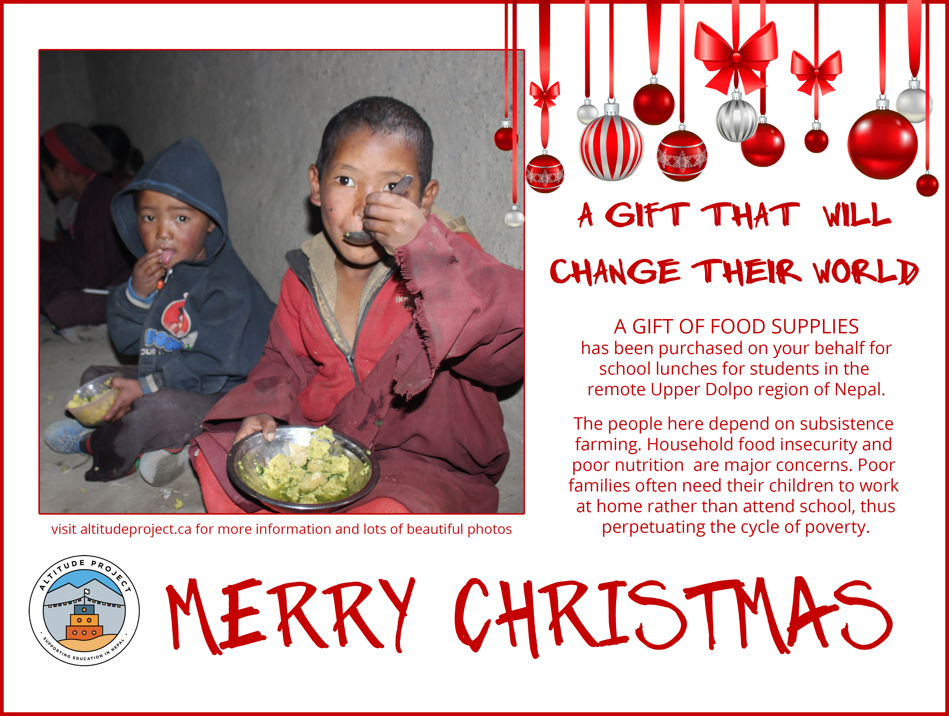 A Gift that will Change their World