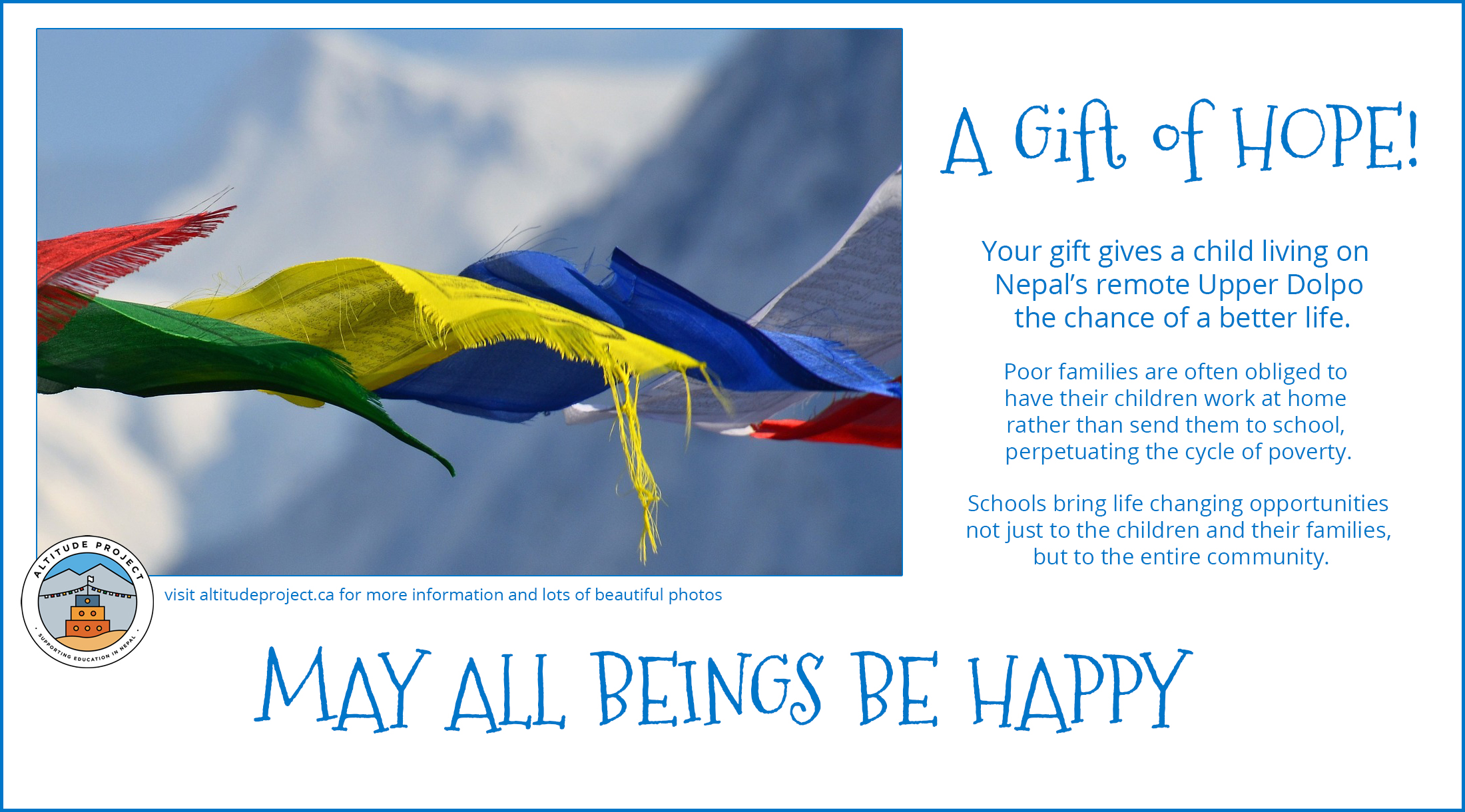 prayer flags card prayer flags card