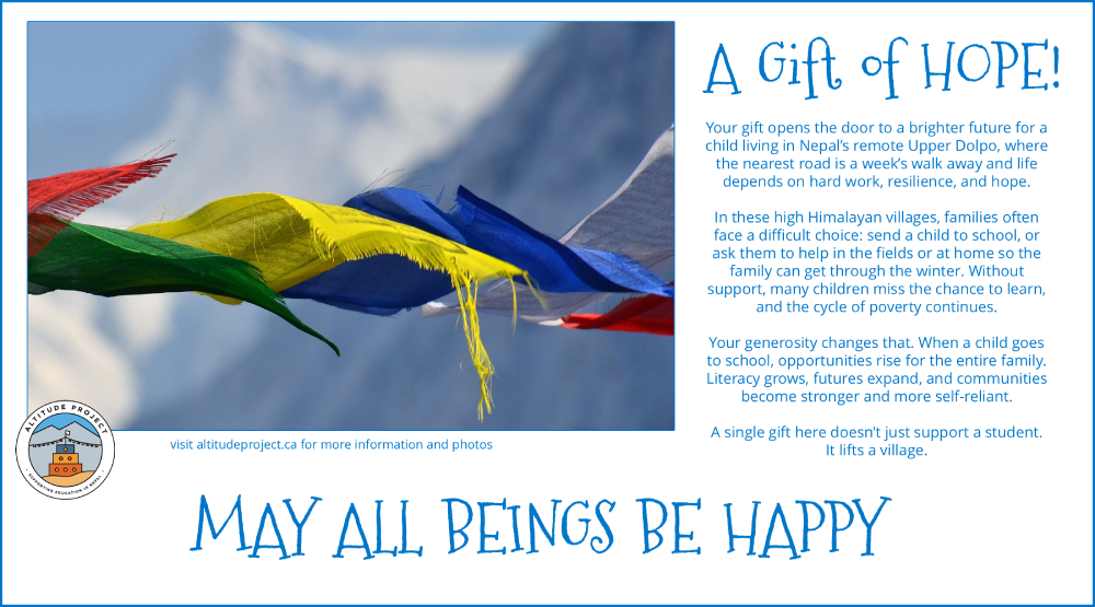 prayer flags card prayer flags card
